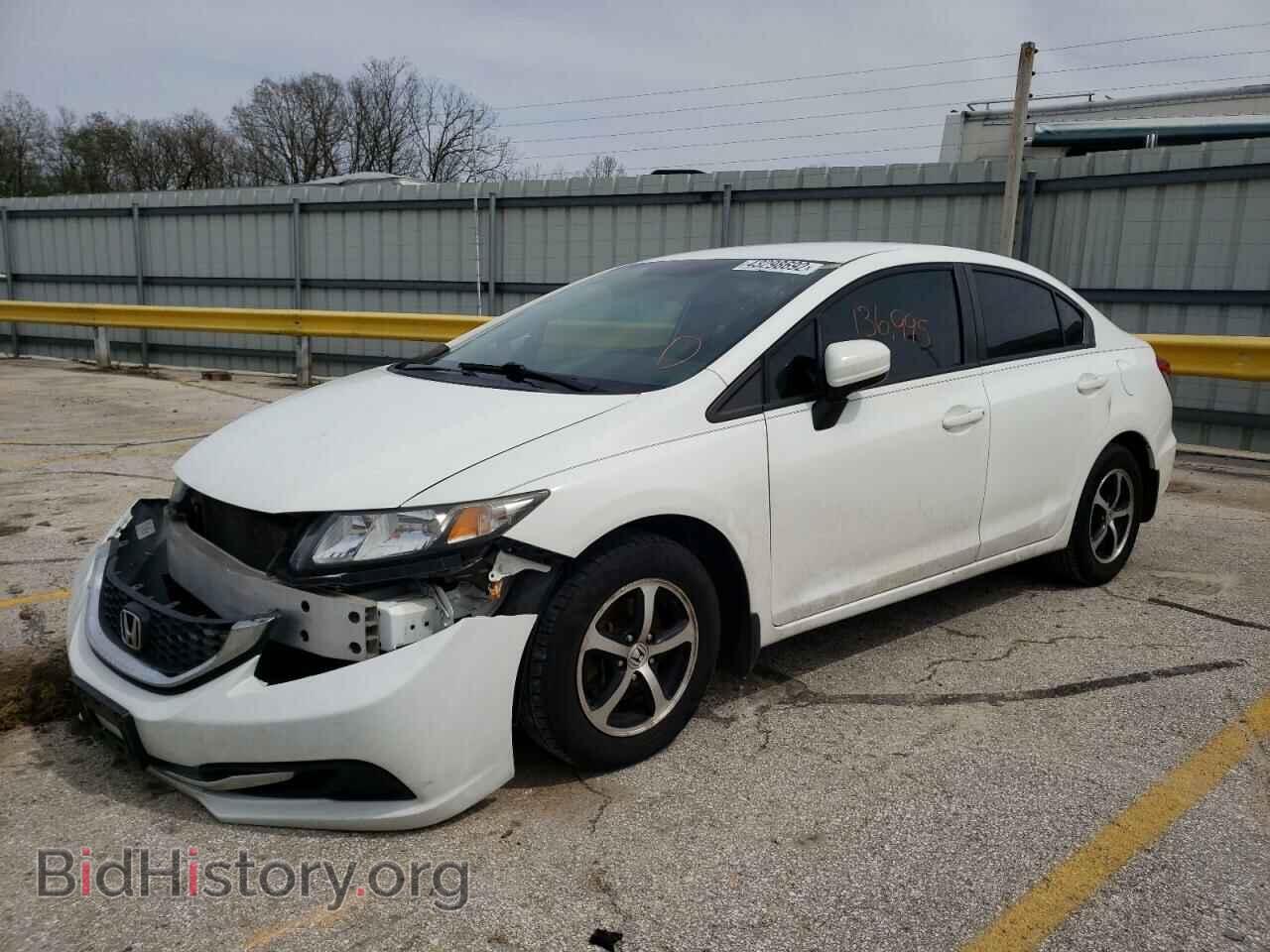 2015 HONDA CIVIC - VIN: 19XFB2F77FE100830 - Фото 2
