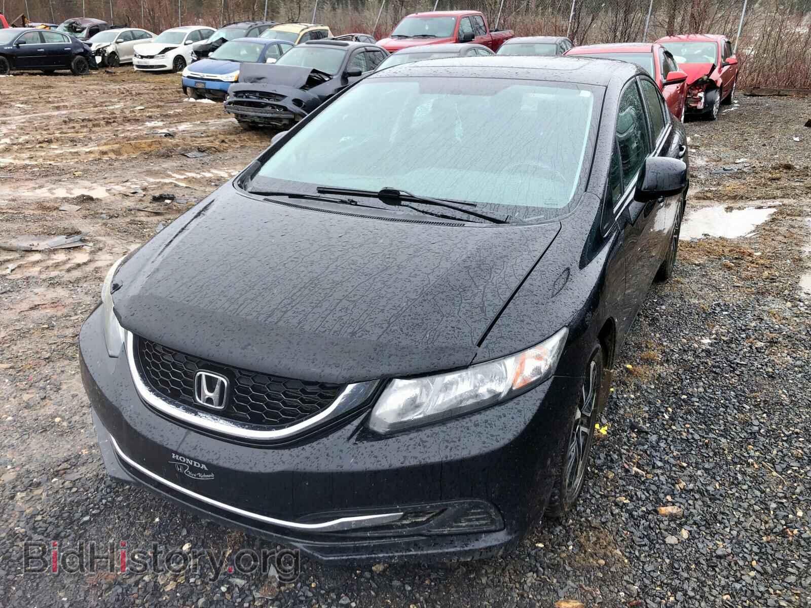 2013 HONDA CIVIC - VIN: 2HGFB2F50DH047051 - Фото 2
