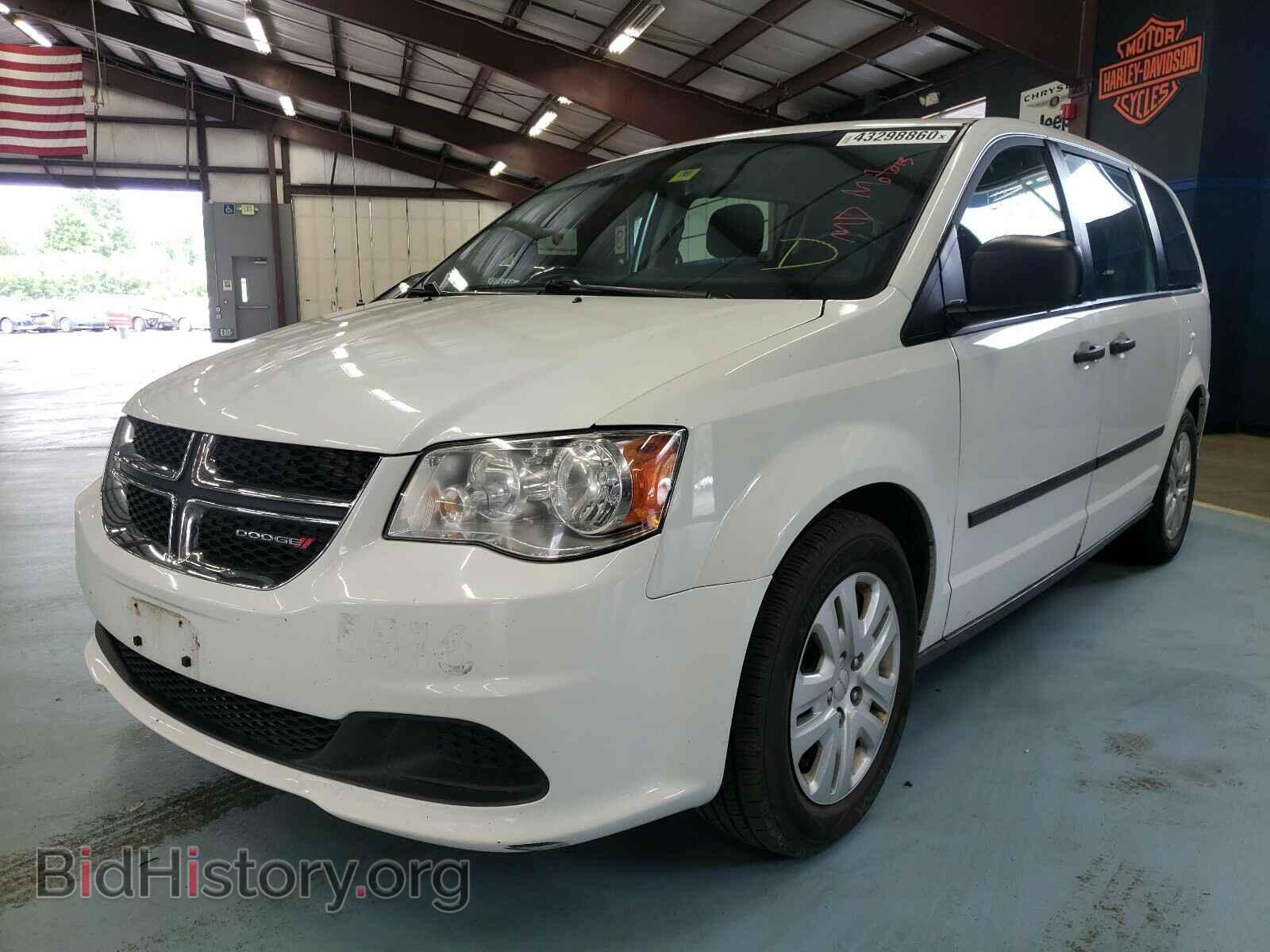 2016 DODGE CARAVAN - VIN: 2C4RDGBG3GR140672 - Фото 2