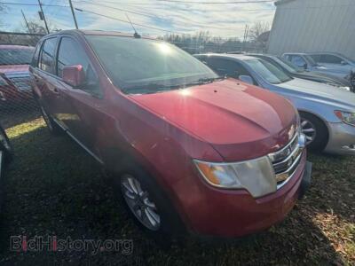 2010 Ford EDGE SEL, red — VIN 2FMDK3JC1ABA96741, Copart