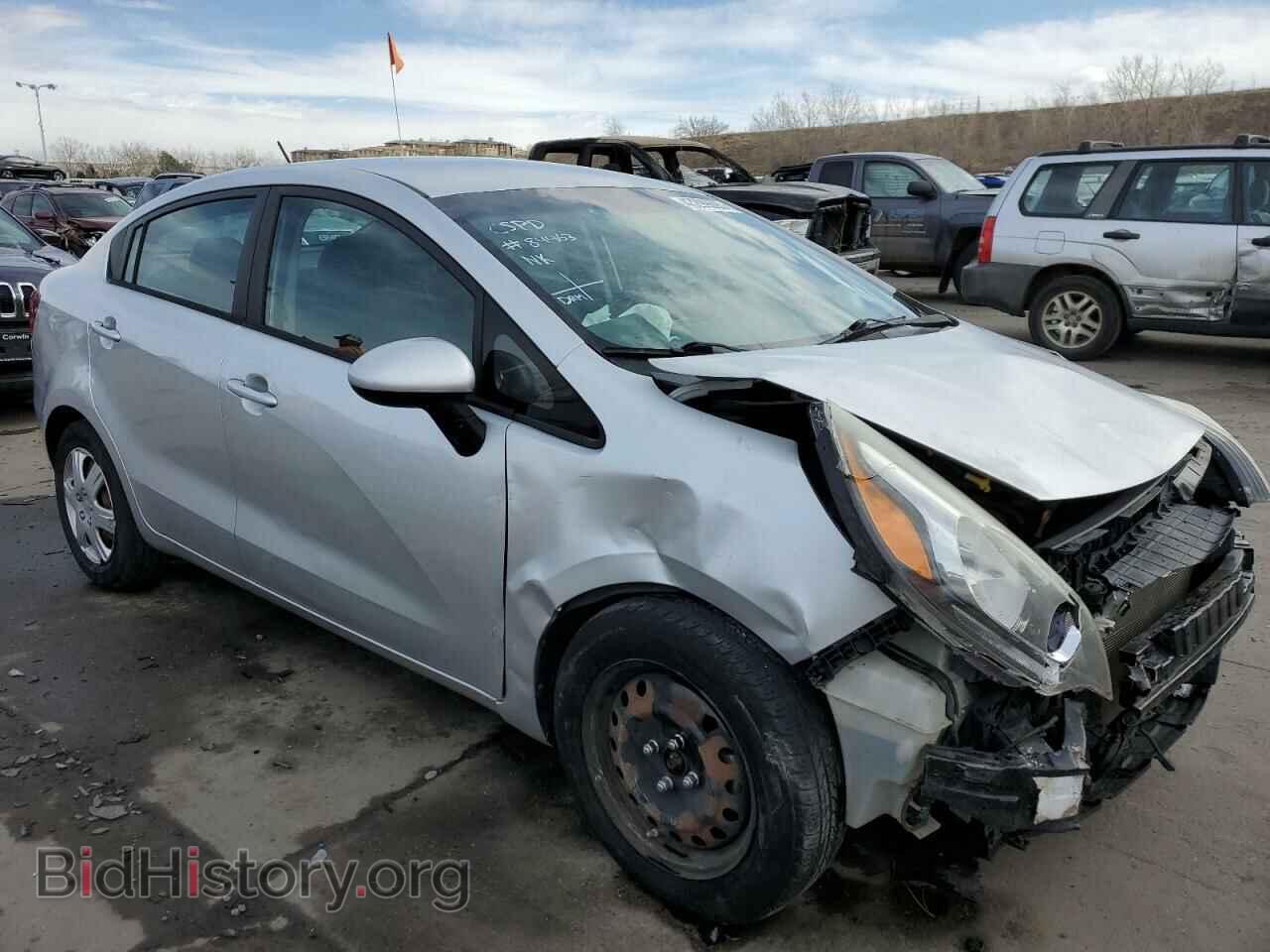 2014 KIA RIO - VIN: KNADM4A35E6352238 - Фото 4