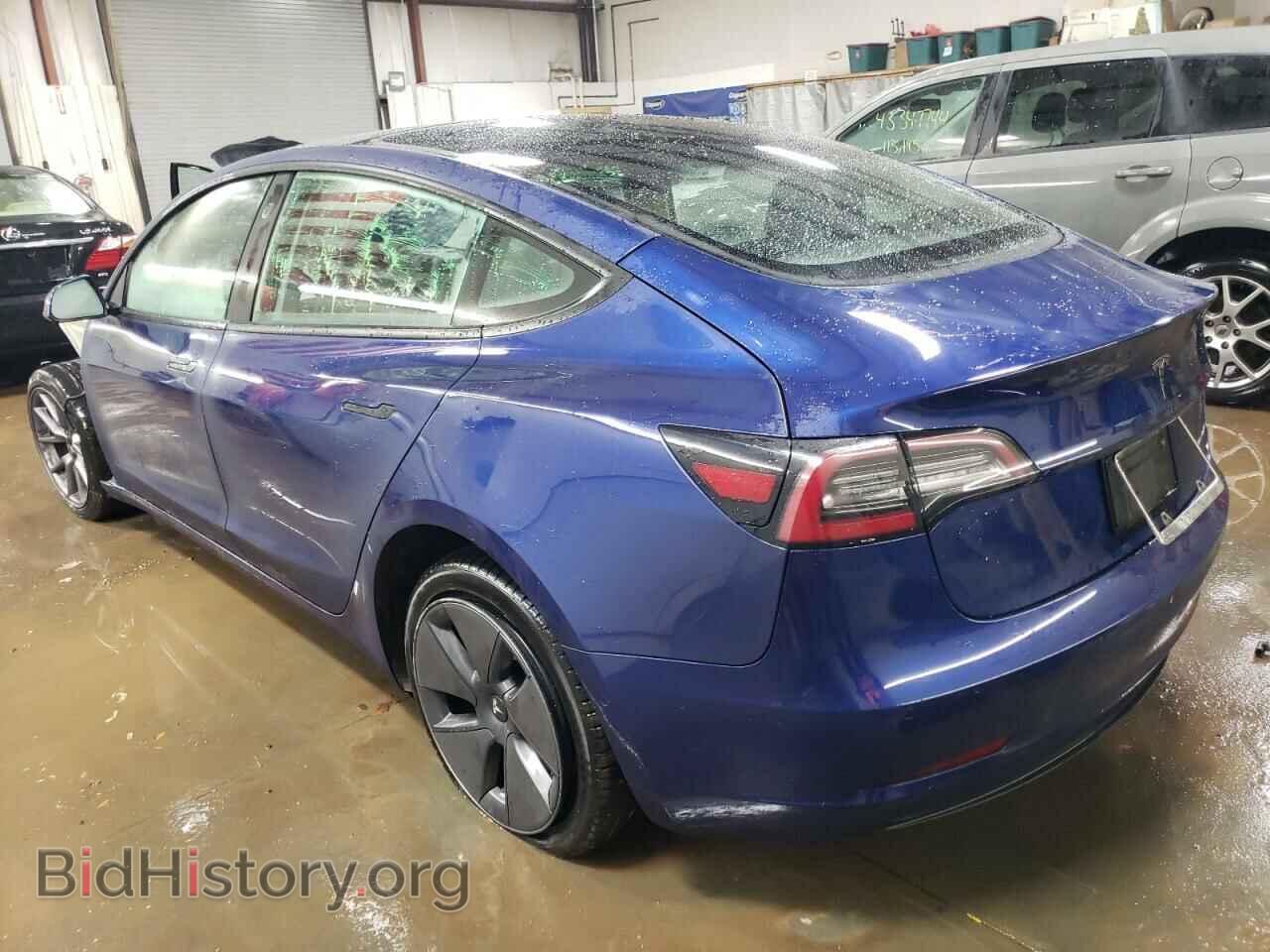 2022 TESLA MODEL 3 - VIN: 5YJ3E1EB9NF186421 - Фото 2
