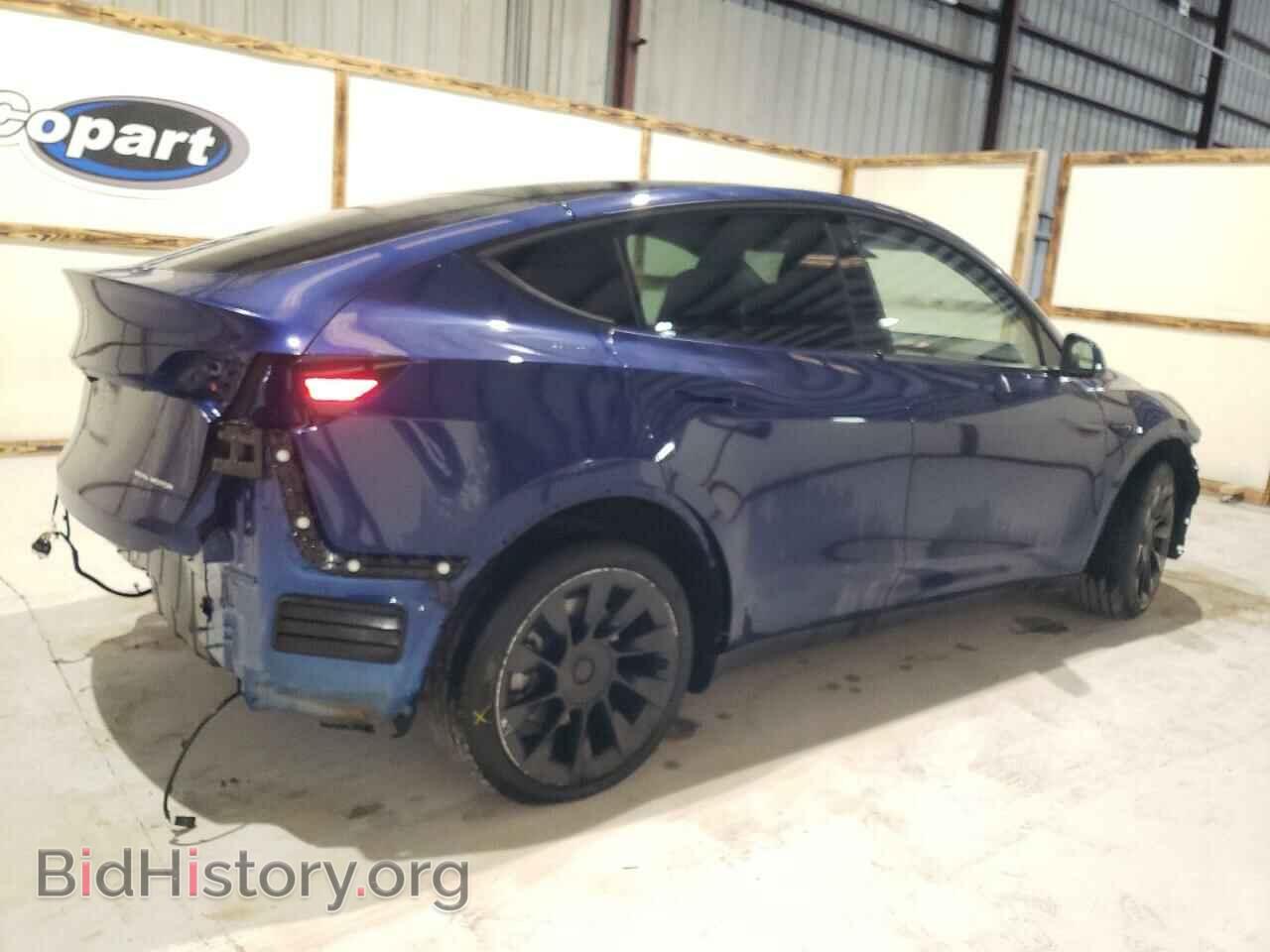 2022 TESLA MODEL Y - VIN: 7SAYGDEEXNF386934 - Фото 3