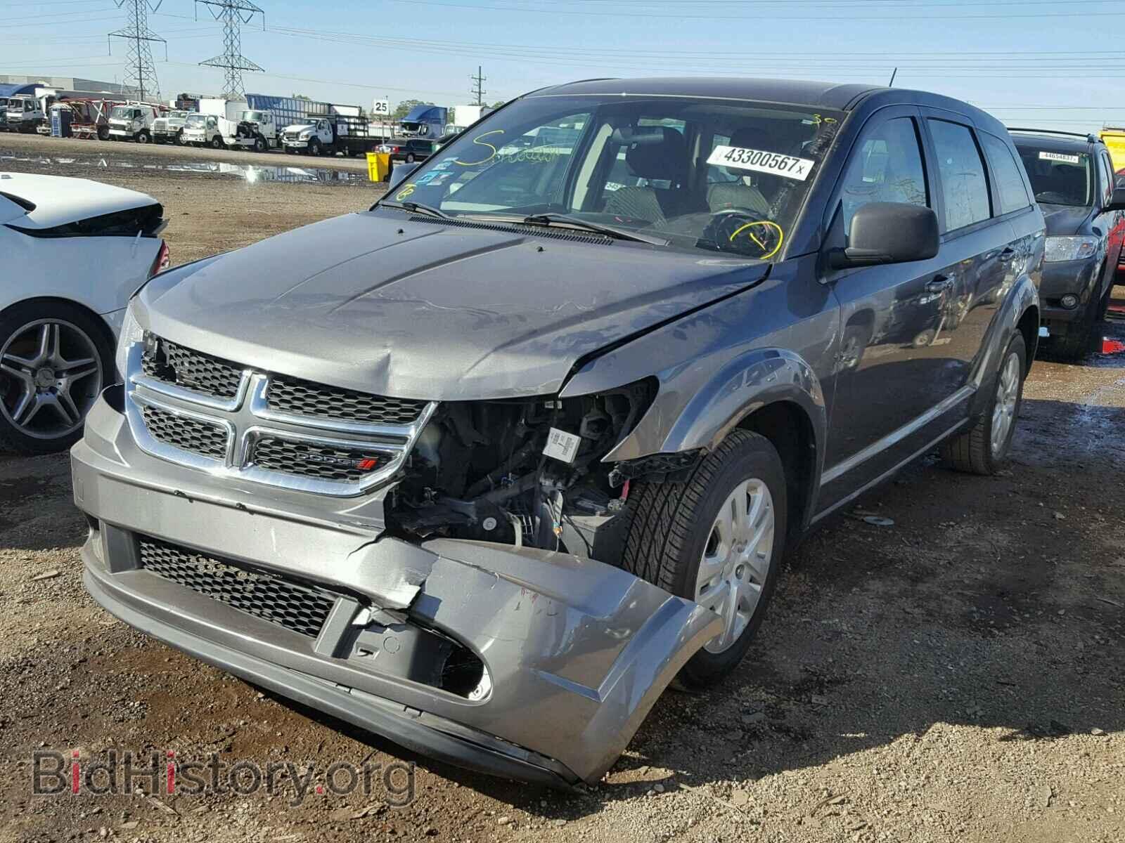 2013 DODGE JOURNEY - VIN: 3C4PDCAB1DT722350 - Фото 2