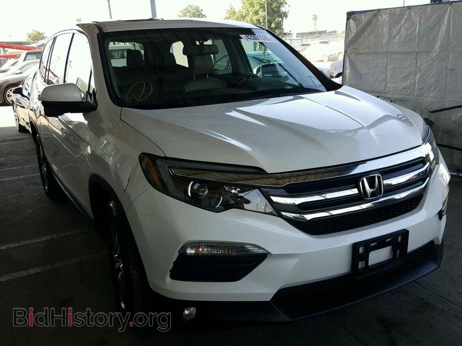Фотография 5FNYF5H71GB005557 - HONDA PILOT 2016