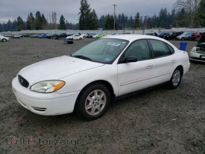 2006 Ford TAURUS SE, белый — VIN 1FAFP53U16A223819, Copart