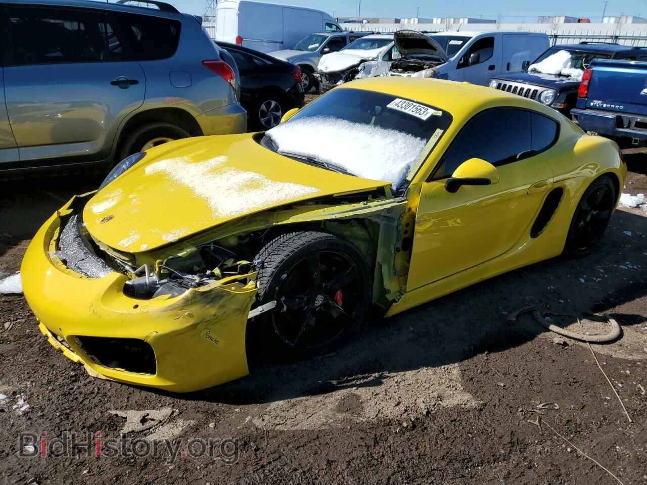 Фотография WP0AB2A80EK192255 - PORSCHE CAYMAN 2014