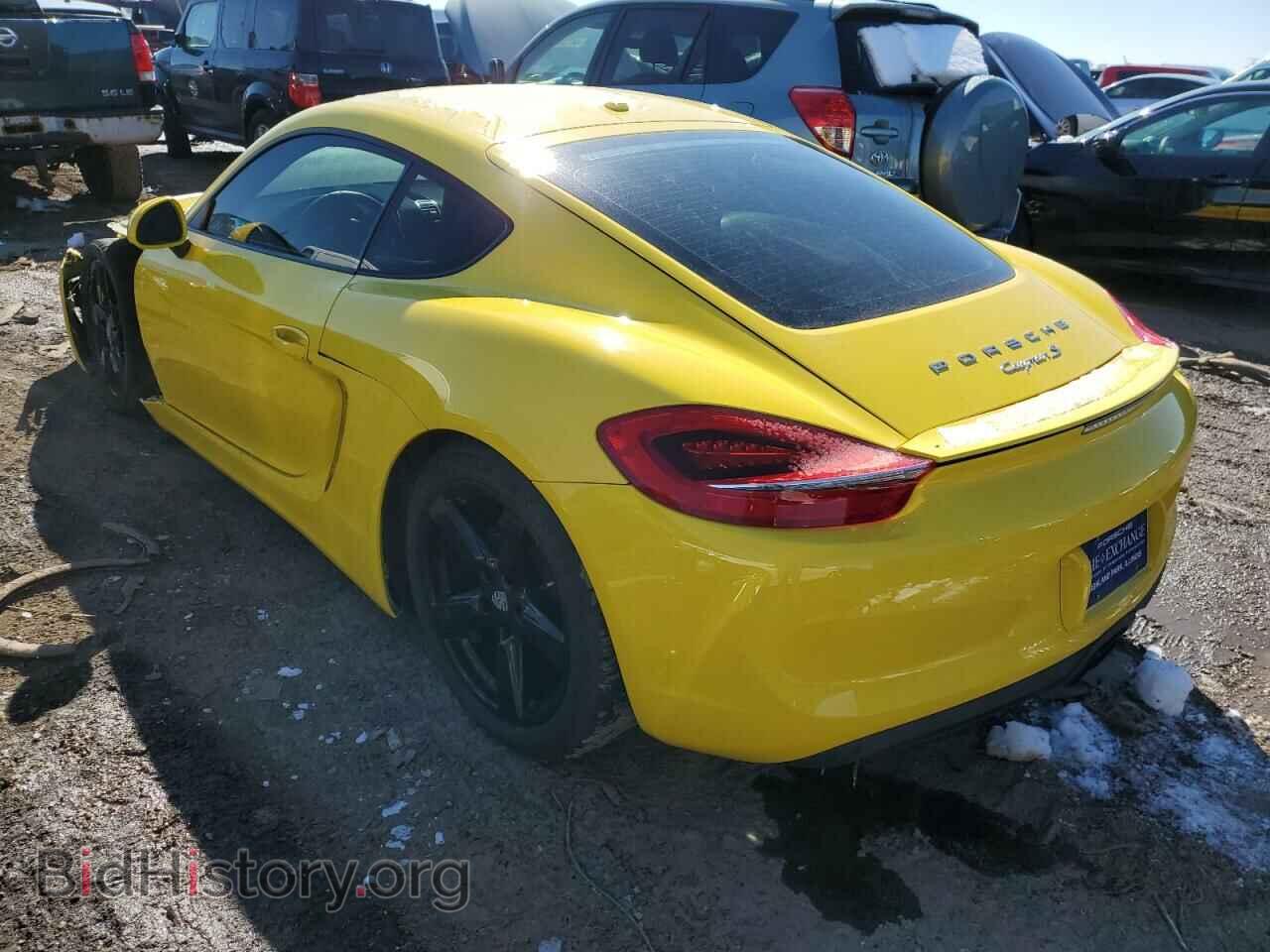 2014 PORSCHE CAYMAN - VIN: WP0AB2A80EK192255 - Фото 2
