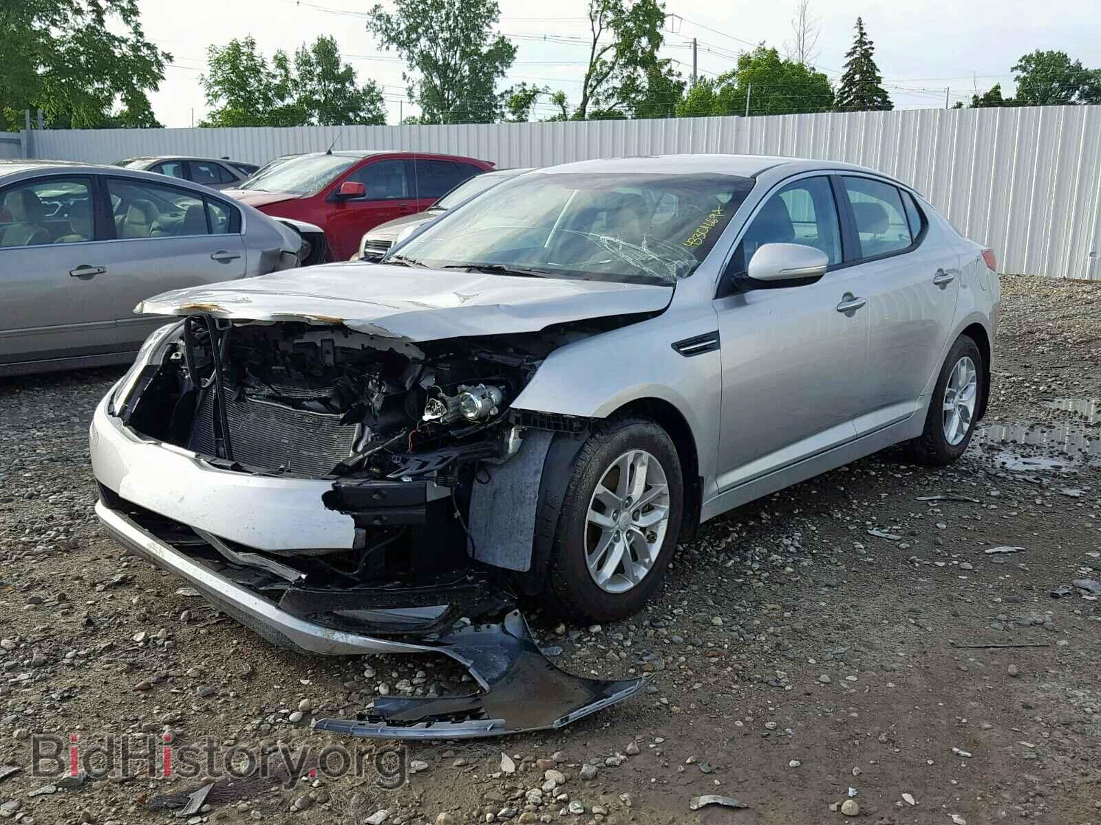 2013 KIA OPTIMA LX - VIN: KNAGM4A76D5357436 - Фото 2