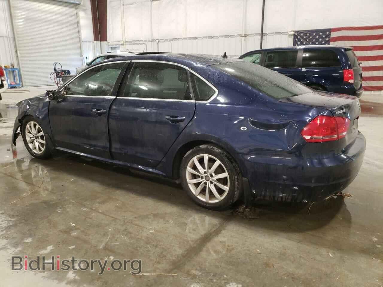 2013 VOLKSWAGEN PASSAT - VIN: 1VWBN7A36DC043528 - Фото 2