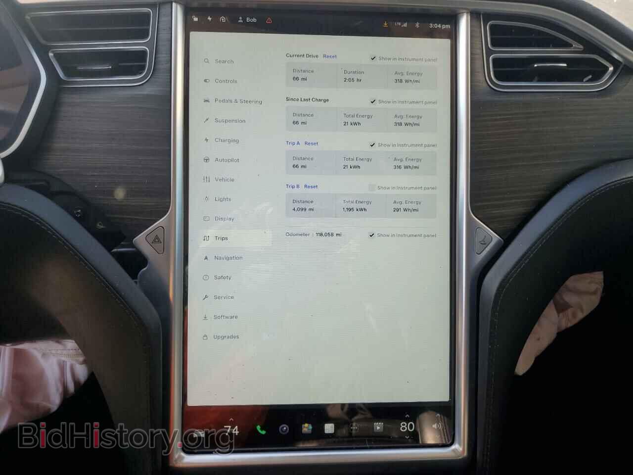 2015 TESLA MODEL S - VIN: 5YJSA1S2XFF084882 - Photo 9