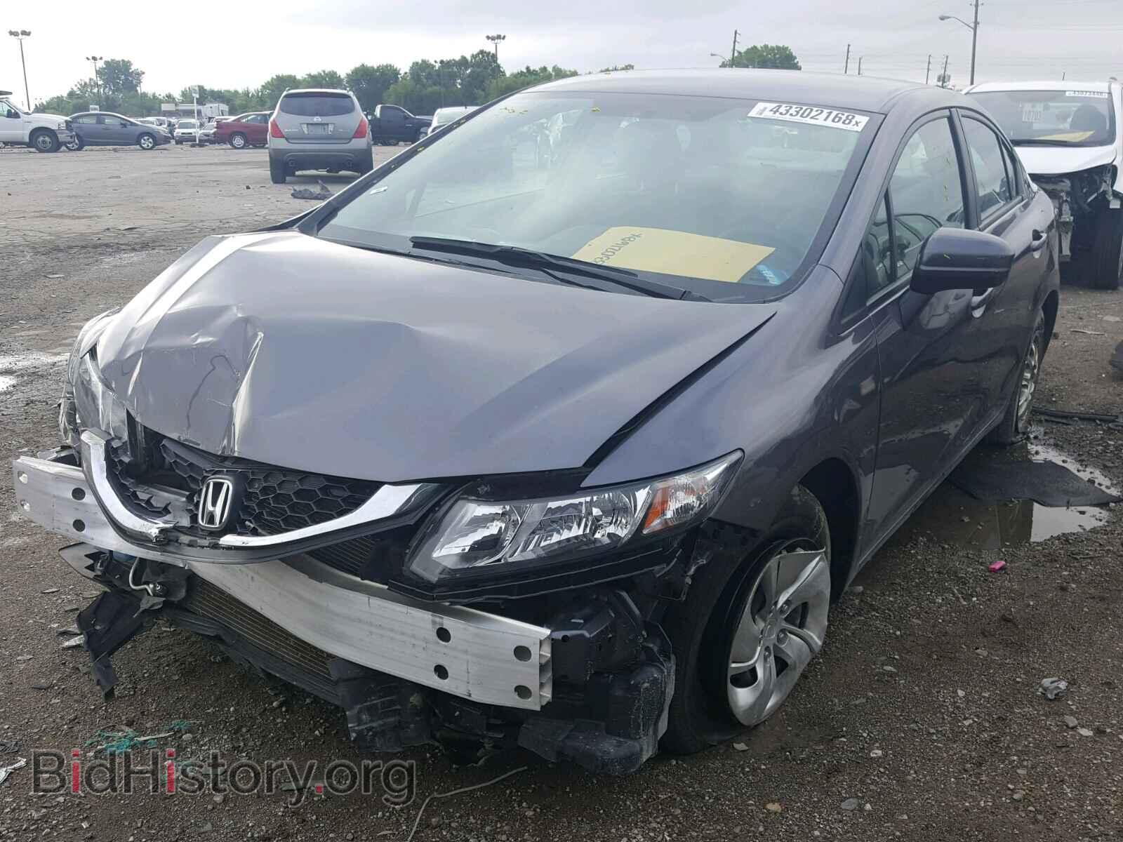 2015 HONDA CIVIC LX - VIN: 19XFB2F56FE119772 - Фото 2