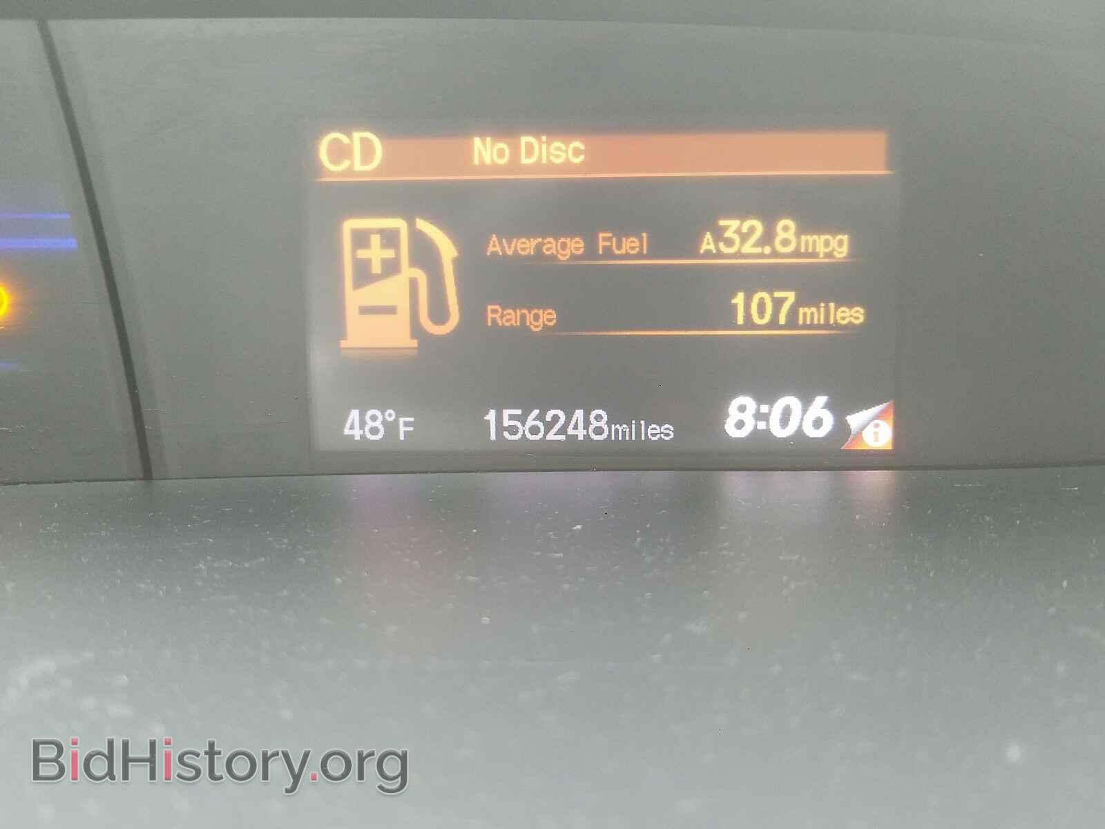 2012 HONDA CIVIC - VIN: JHMFB4F33CS006072 - Photo 8