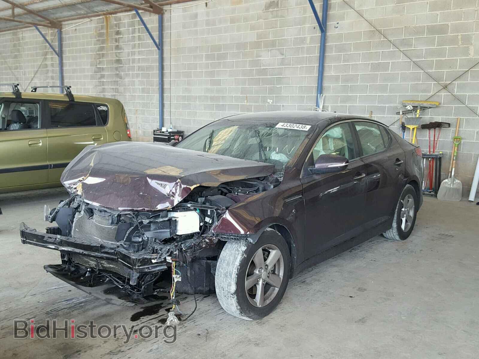 2015 KIA OPTIMA - VIN: 5XXGM4A76FG457330 - Фото 2