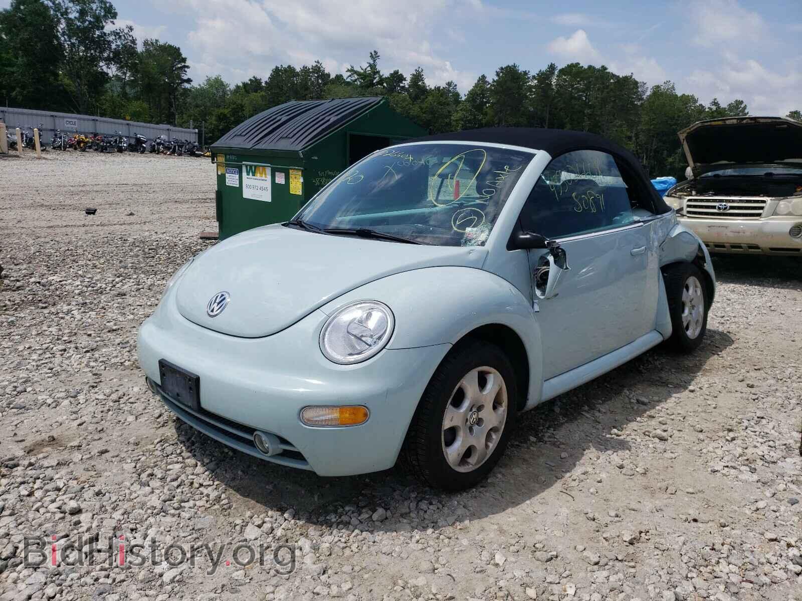2003 VOLKSWAGEN BEETLE - VIN: 3VWCD21Y03M333072 - Фото 2