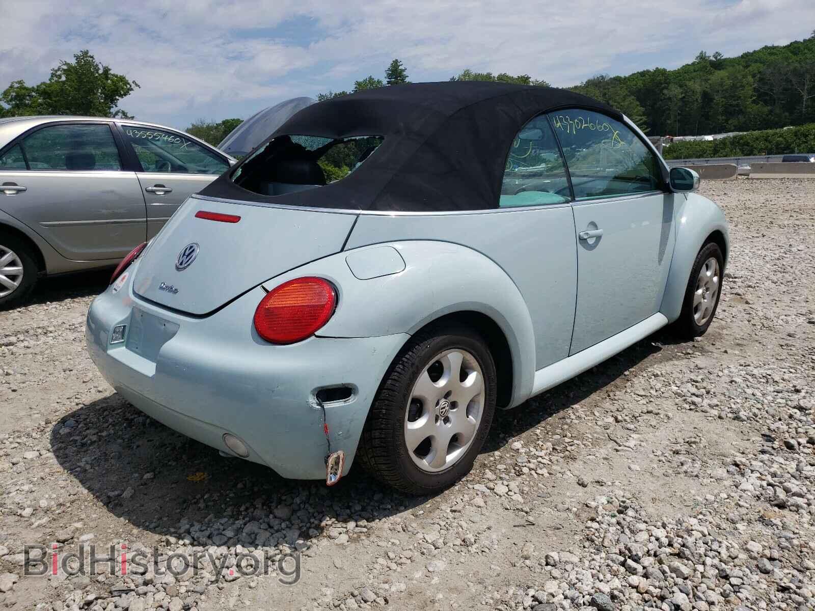 2003 VOLKSWAGEN BEETLE - VIN: 3VWCD21Y03M333072 - Фото 4