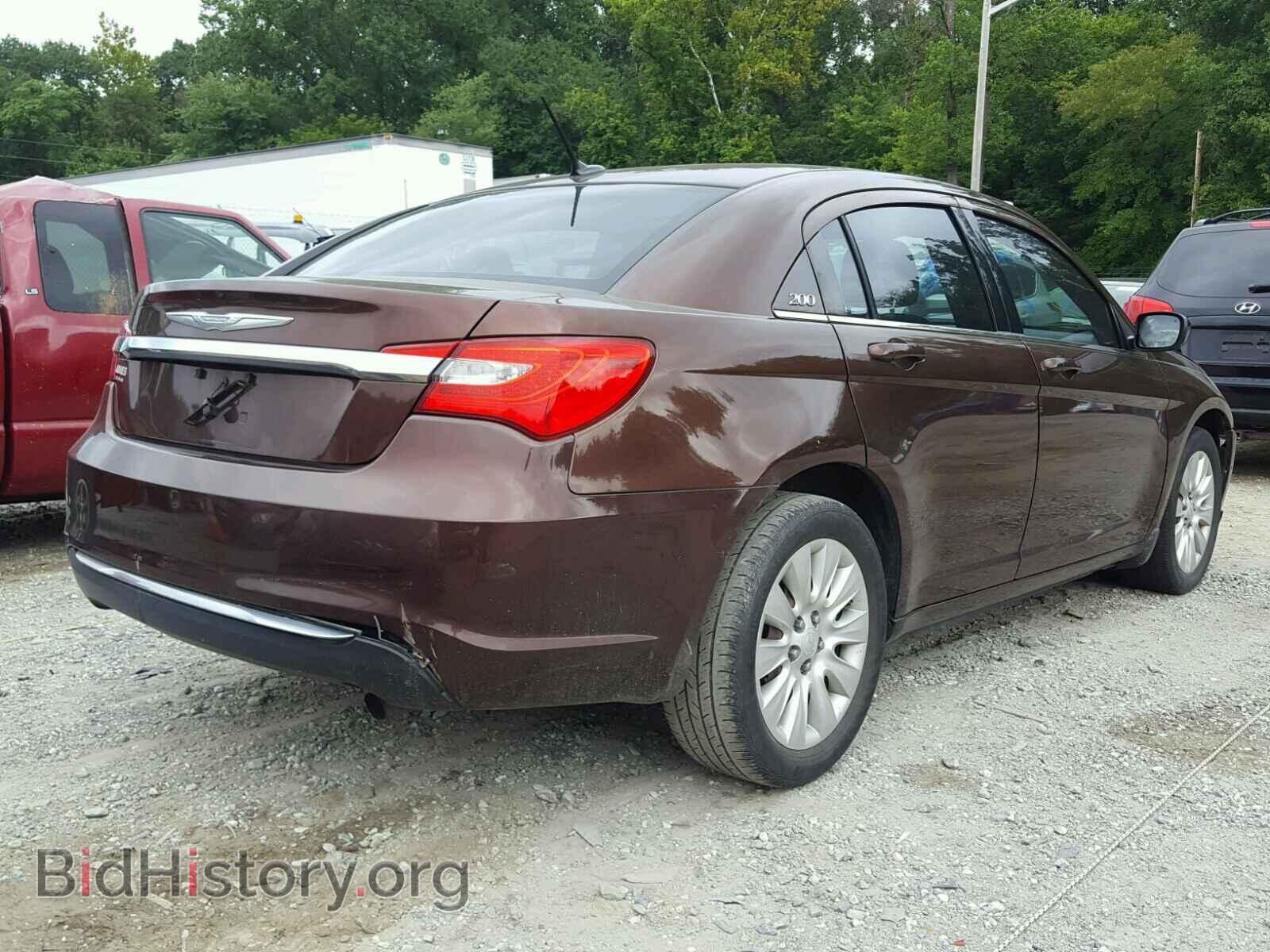 2013 CHRYSLER 200 - VIN: 1C3CCBABXDN754990 - Фото 4
