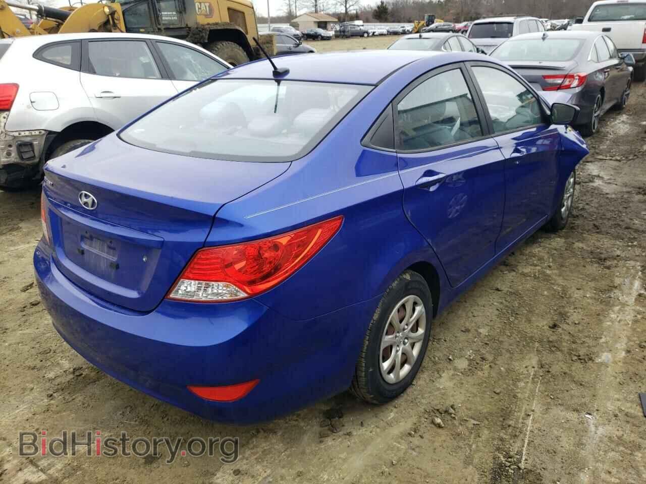 2014 HYUNDAI ACCENT - VIN: KMHCT4AE4EU740278 - Фото 3