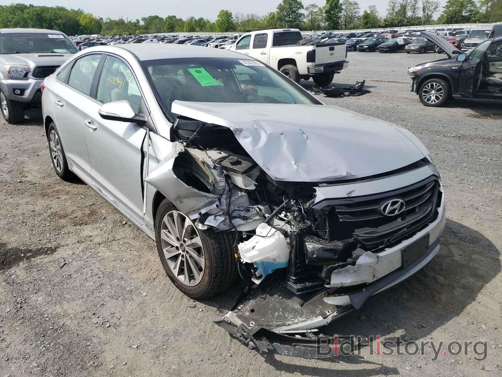 Фотография 5NPE34AF2FH047761 - HYUNDAI SONATA 2015