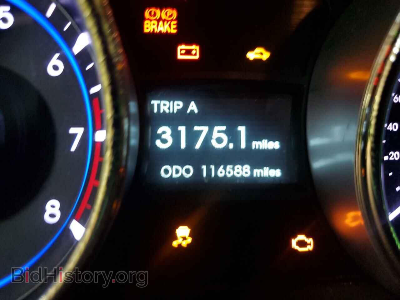 2012 HYUNDAI SONATA - VIN: 5NPEC4ABXCH457314 - Фото 9