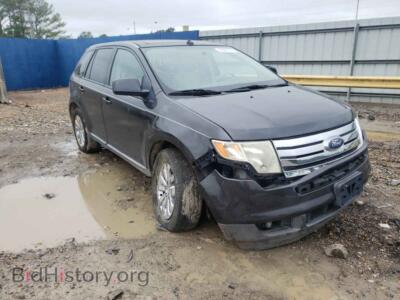 2008 Ford EDGE Edge SEL, black — VIN 2FMDK48C48BA01157, Copart