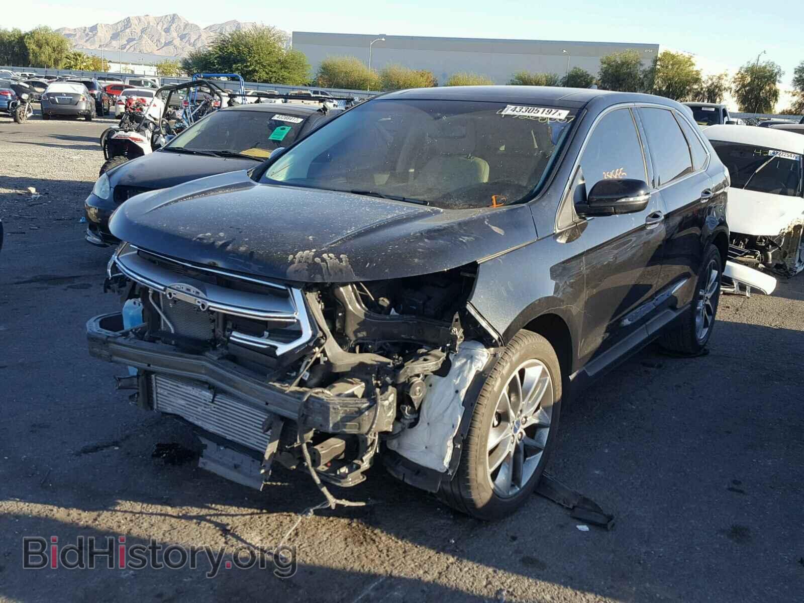 2015 FORD EDGE - VIN: 2FMTK4K93FBC12548 - Фото 2