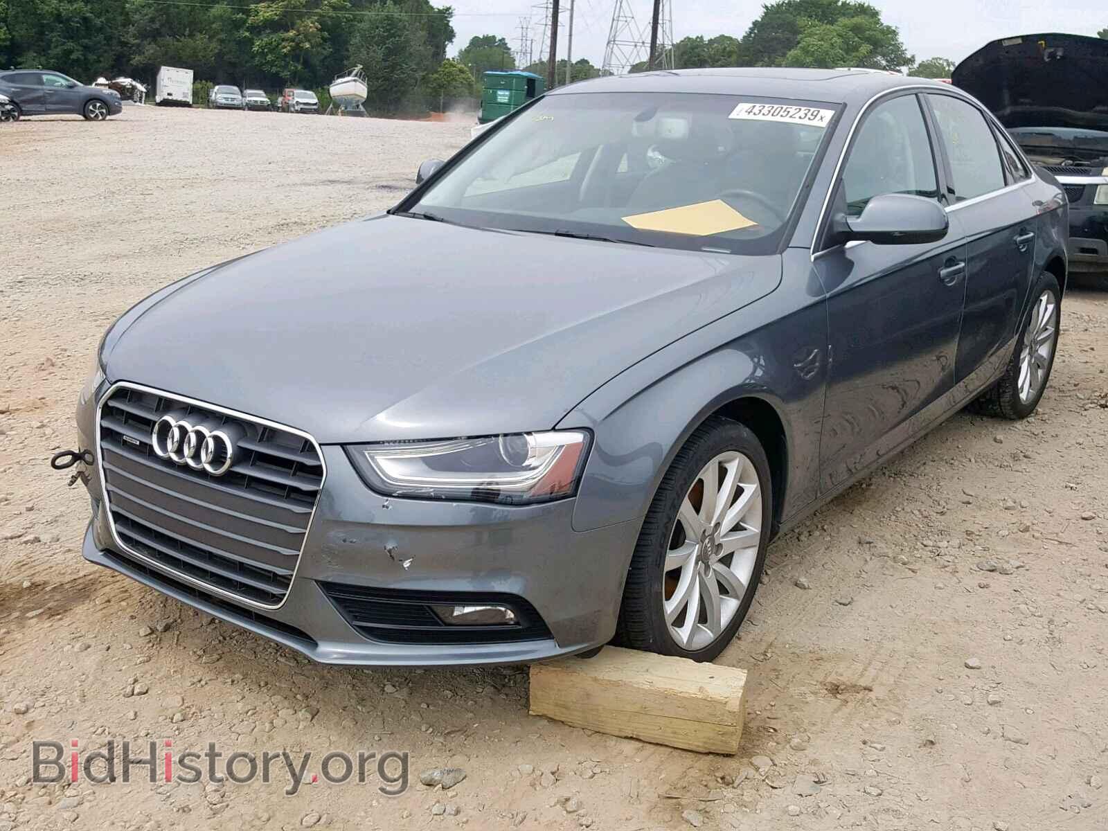 2013 AUDI A4 - VIN: WAUFFAFL3DN013668 - Фото 2