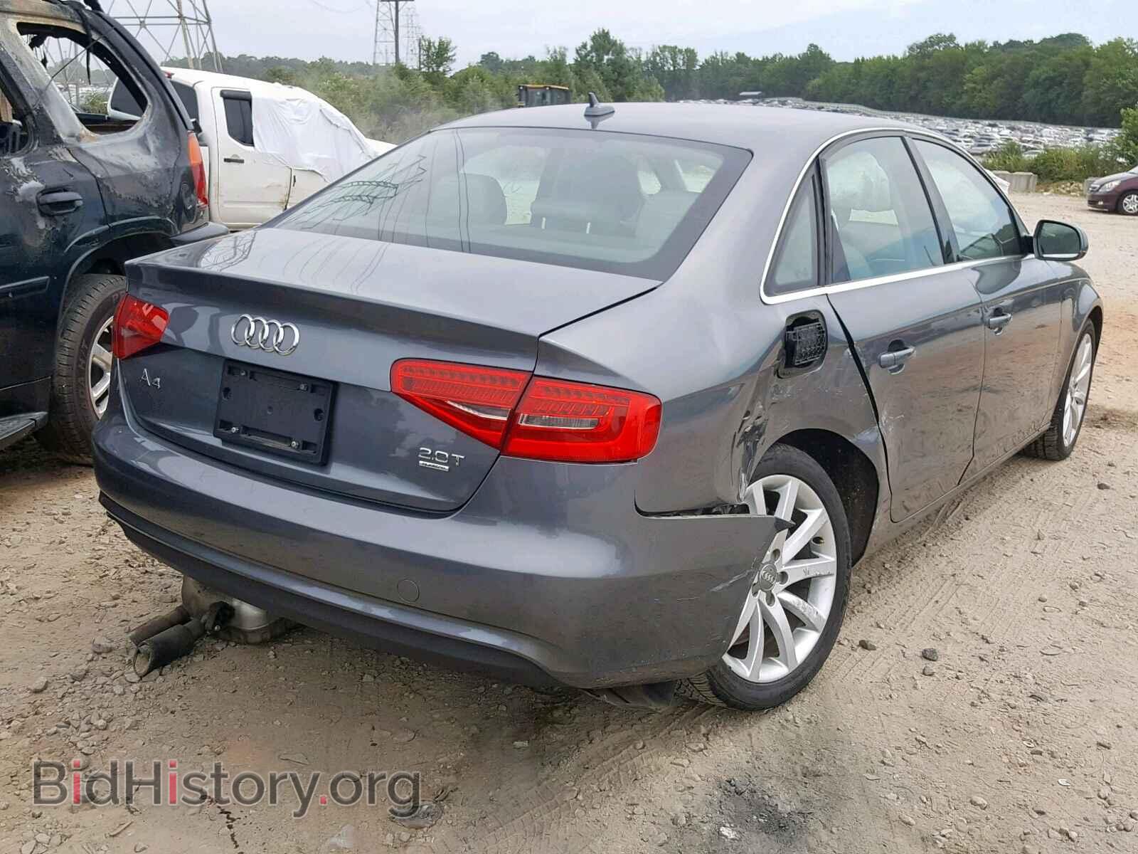 2013 AUDI A4 - VIN: WAUFFAFL3DN013668 - Фото 4