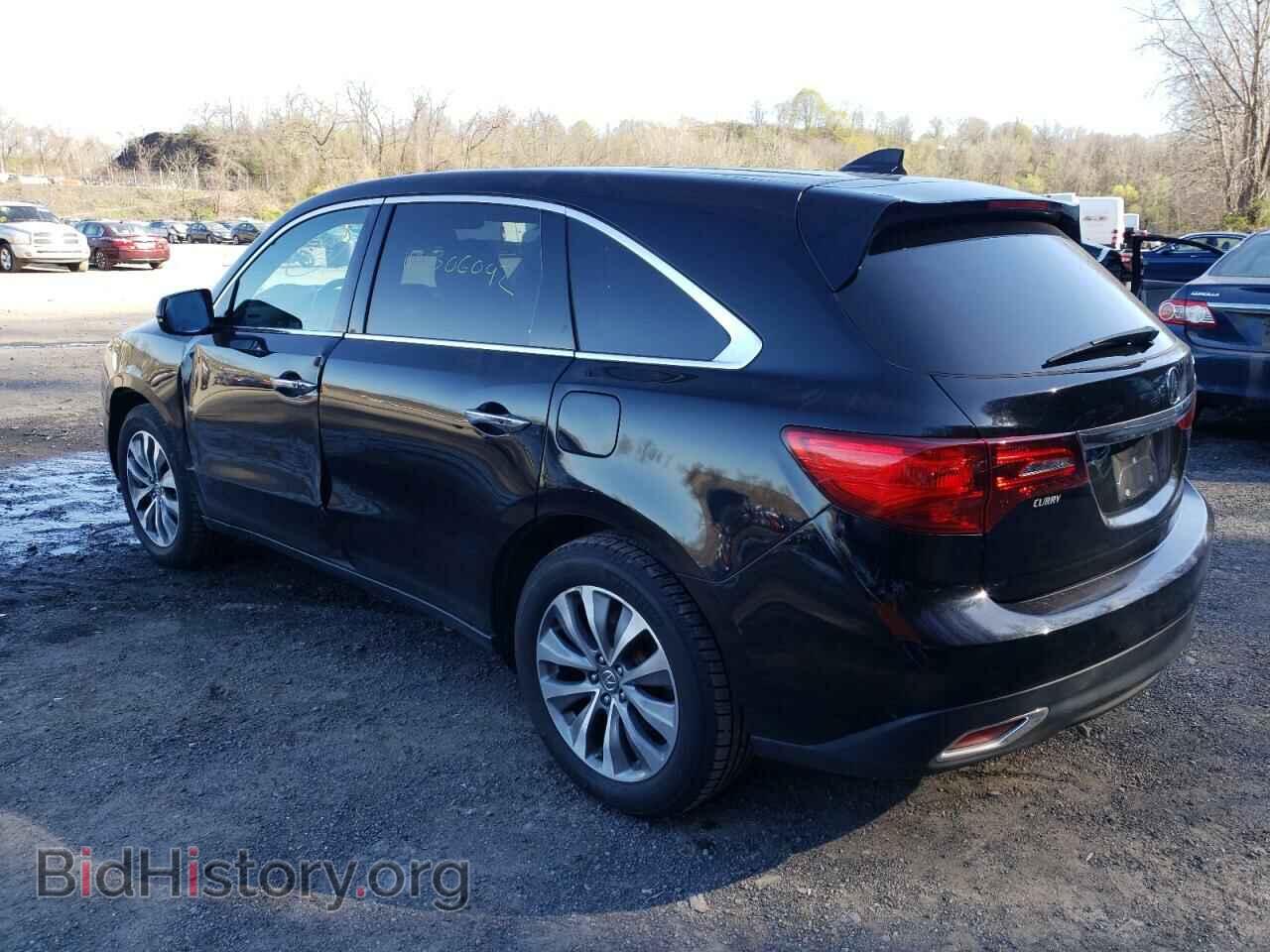 2014 ACURA MDX - VIN: 5FRYD4H62EB003206 - Фото 3