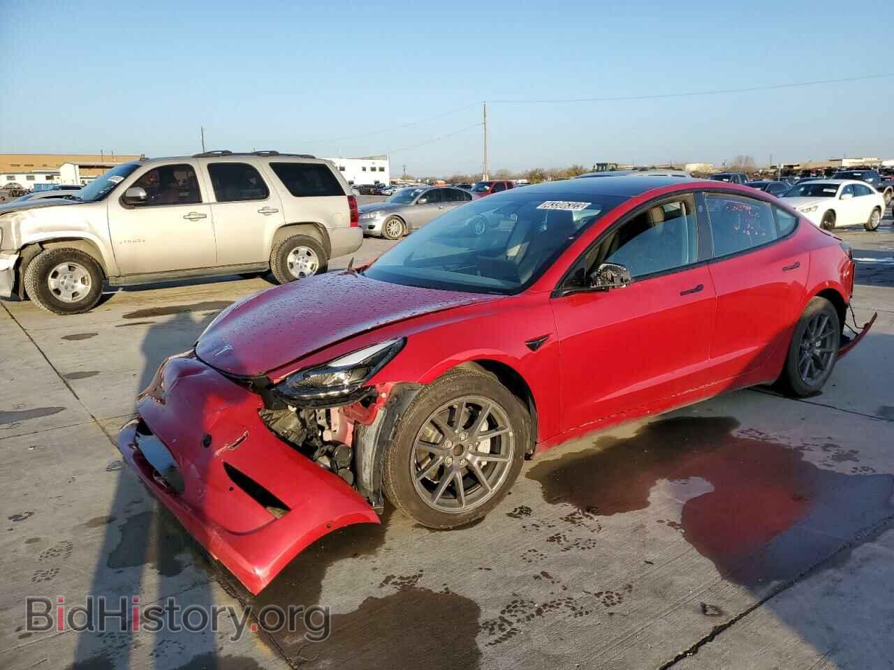 Photo 5YJ3E1EA4NF190657 - TESLA MODEL 3 2022