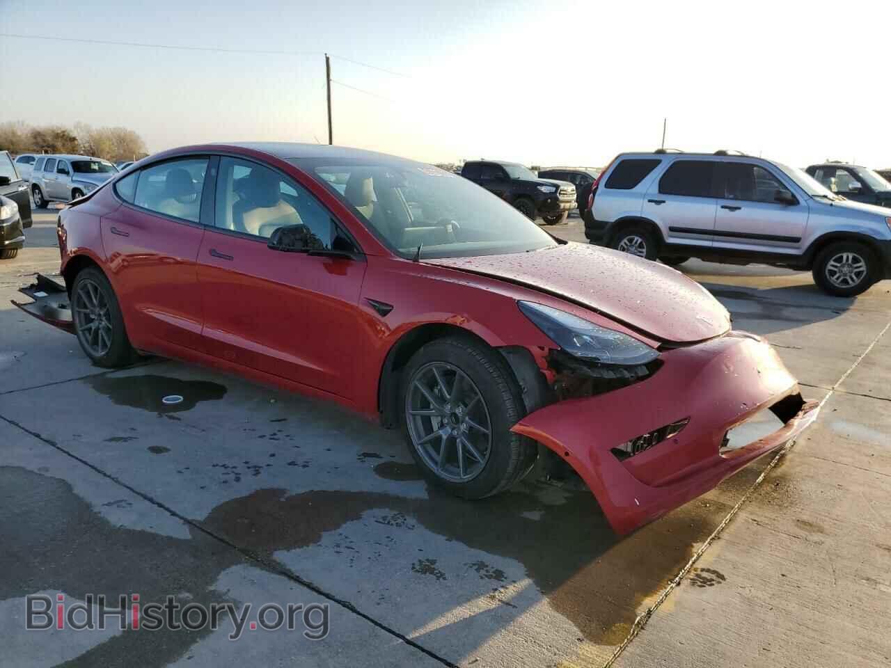 2022 TESLA MODEL 3 - VIN: 5YJ3E1EA4NF190657 - Фото 4