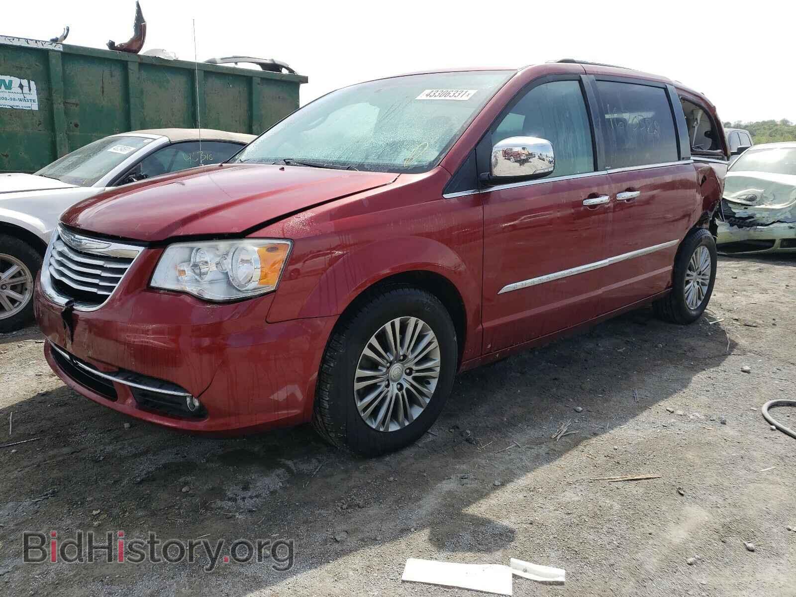 2014 CHRYSLER MINIVAN - VIN: 2C4RC1CG6ER225257 - Фото 2
