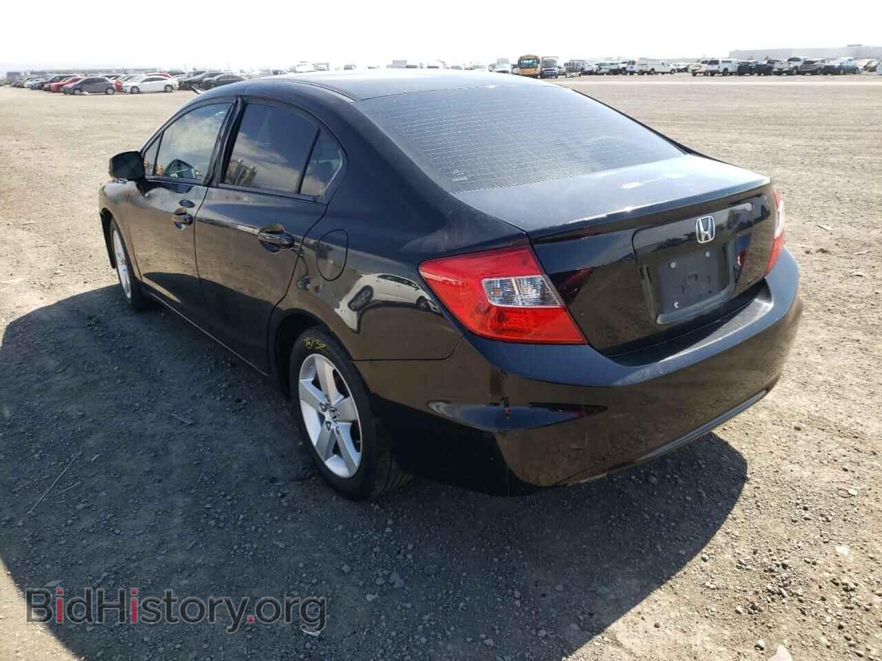 2012 HONDA CIVIC - VIN: 19XFB2F51CE371182 - Фото 3