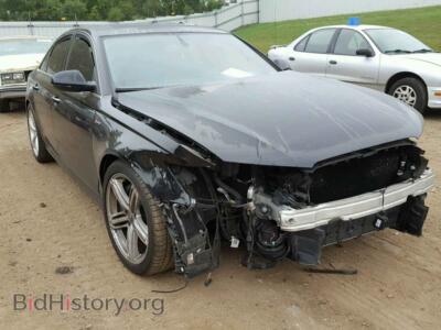 2012 Audi A6 A6 Prestig, черный — VIN WAUHGAFC7CN135955, Copart