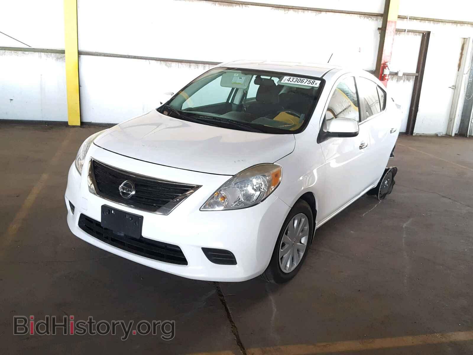 2013 NISSAN VERSA - VIN: 3N1CN7APXDL863614 - Фото 2