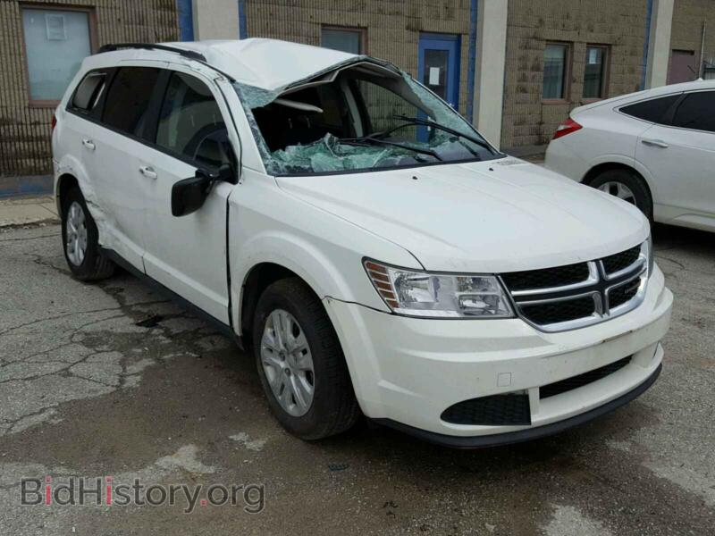 2017 Dodge JOURNEY SE (VIN 3C4PDCAB4HT508278) — photo 1 of 10, Copart, damage: rollover