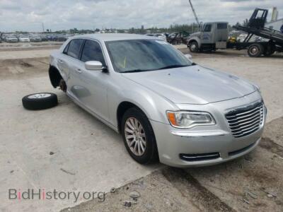 2012 Chrysler 300, silver — VIN 2C3CCAAG4CH165348, Copart