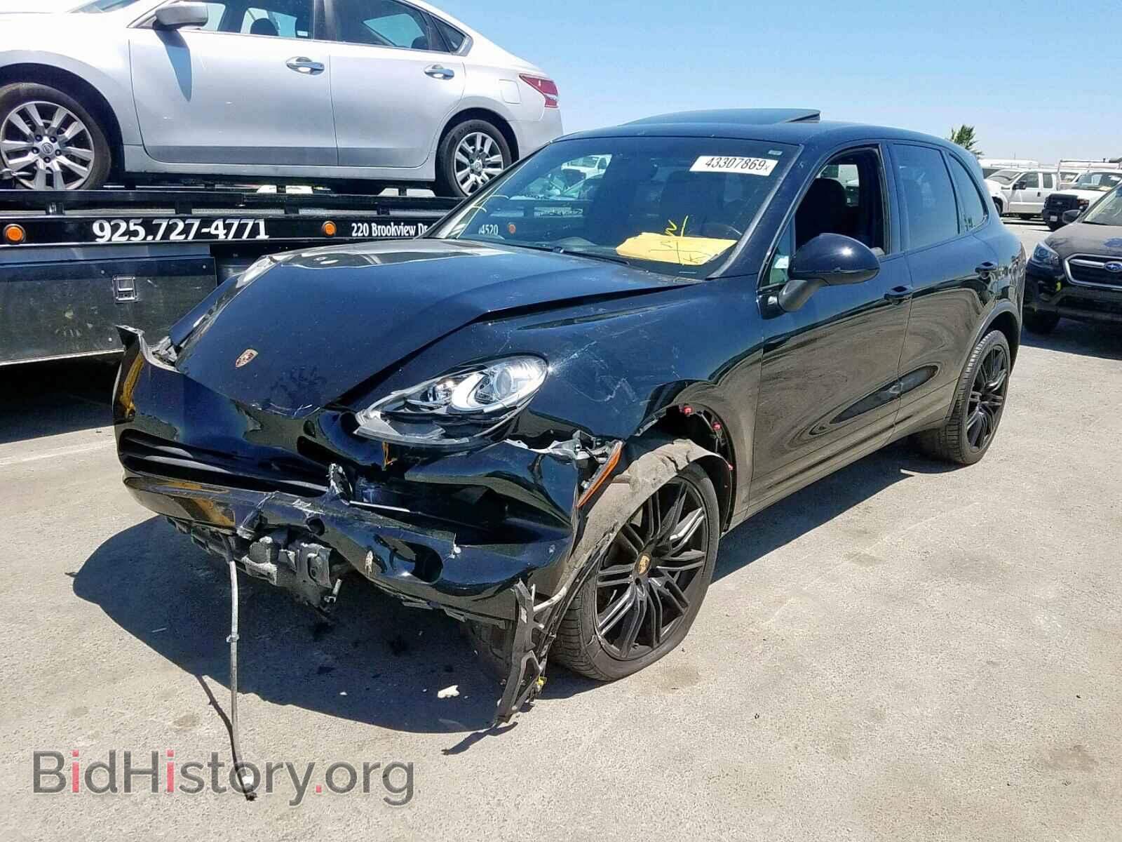 2012 PORSCHE CAYENNE S - VIN: WP1AB2A21CLA47310 - Фото 2