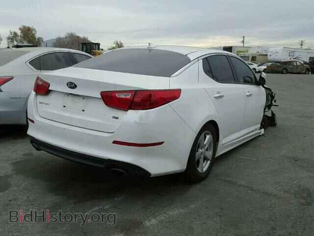 2015 KIA OPTIMA - VIN: KNAGM4A70F5639767 - Photo 4