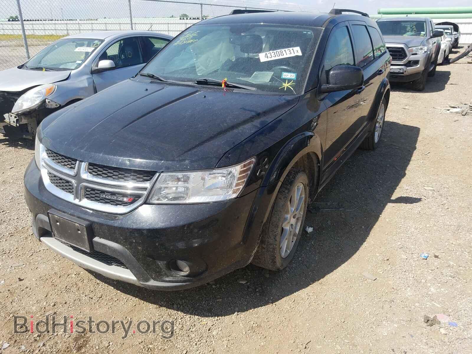 2014 DODGE JOURNEY - VIN: 3C4PDCBB4ET221131 - Фото 2