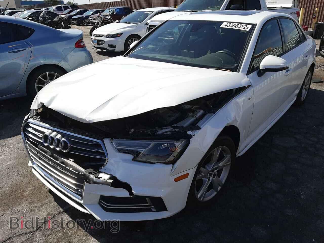 2018 AUDI A4 - VIN: WAUKMAF41JA064098 - Фото 2