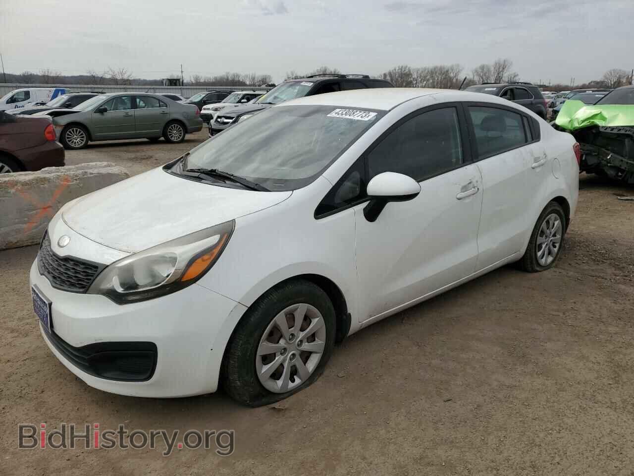 Фотография KNADM4A36D6213802 - KIA RIO 2013