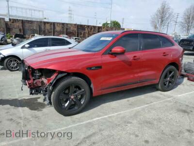 2019 Jaguar F-PACE R - Sport, red — VIN SADCL2FX2KA606177, Copart