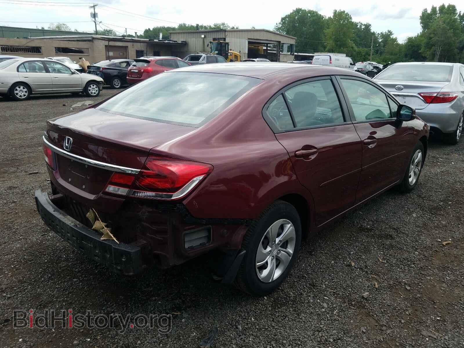 2013 HONDA CIVIC - VIN: 2HGFB2F54DH576972 - Фото 4