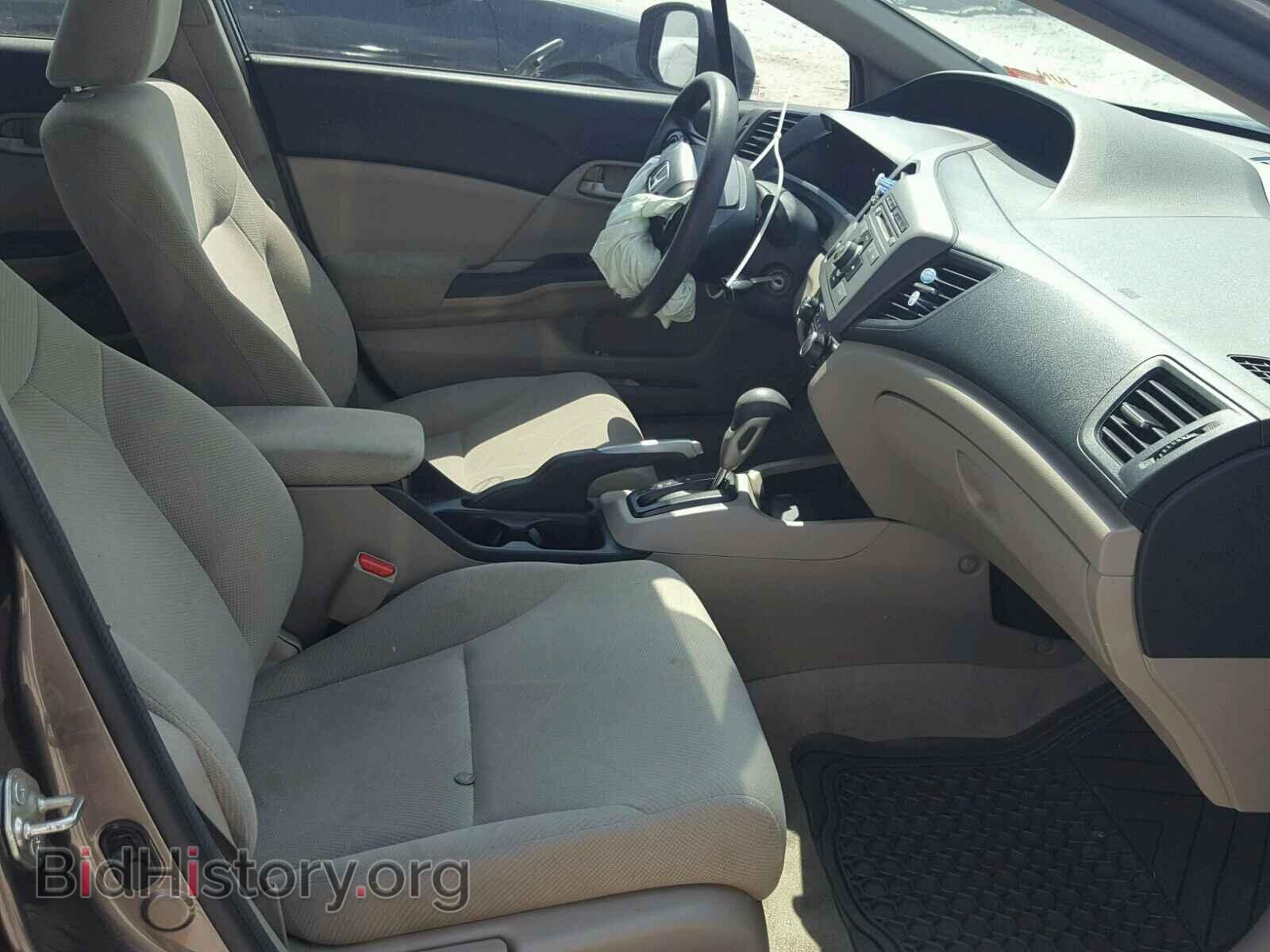 2012 HONDA CIVIC LX - VIN: 19XFB2F54CE074262 - Фото 5