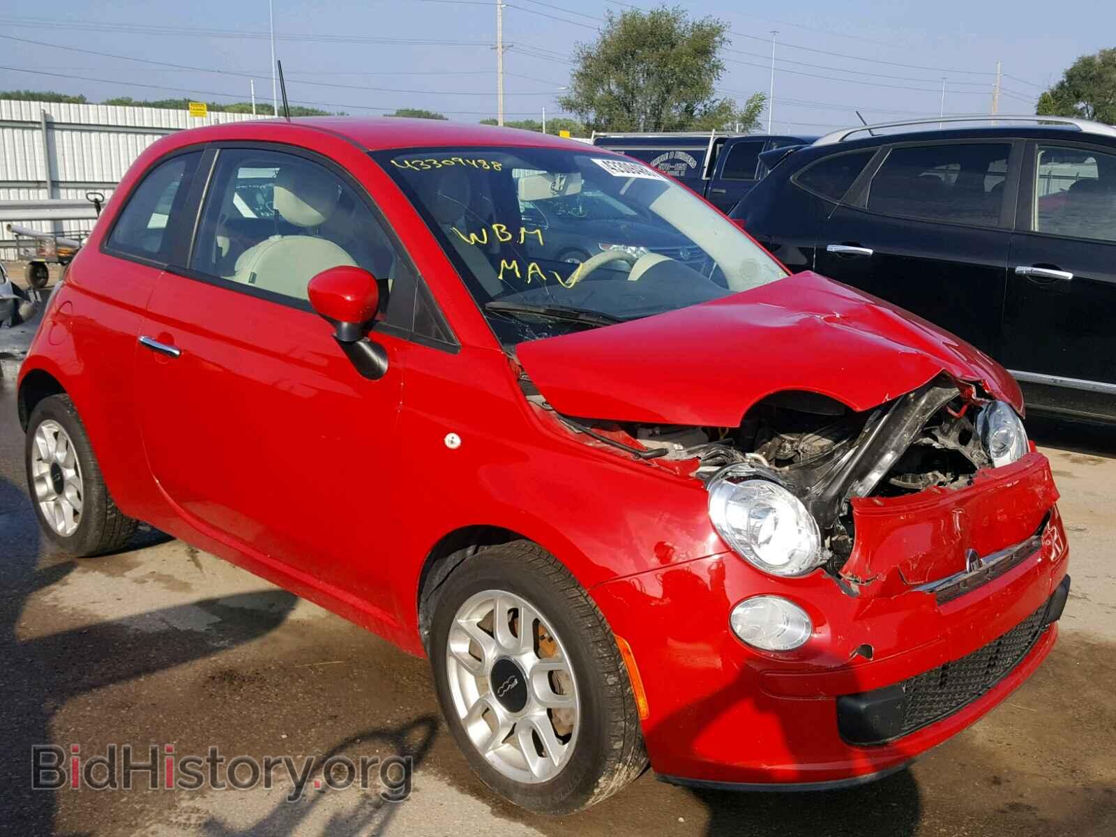 Фотография 3C3CFFAR8CT381927 - FIAT 500 2012