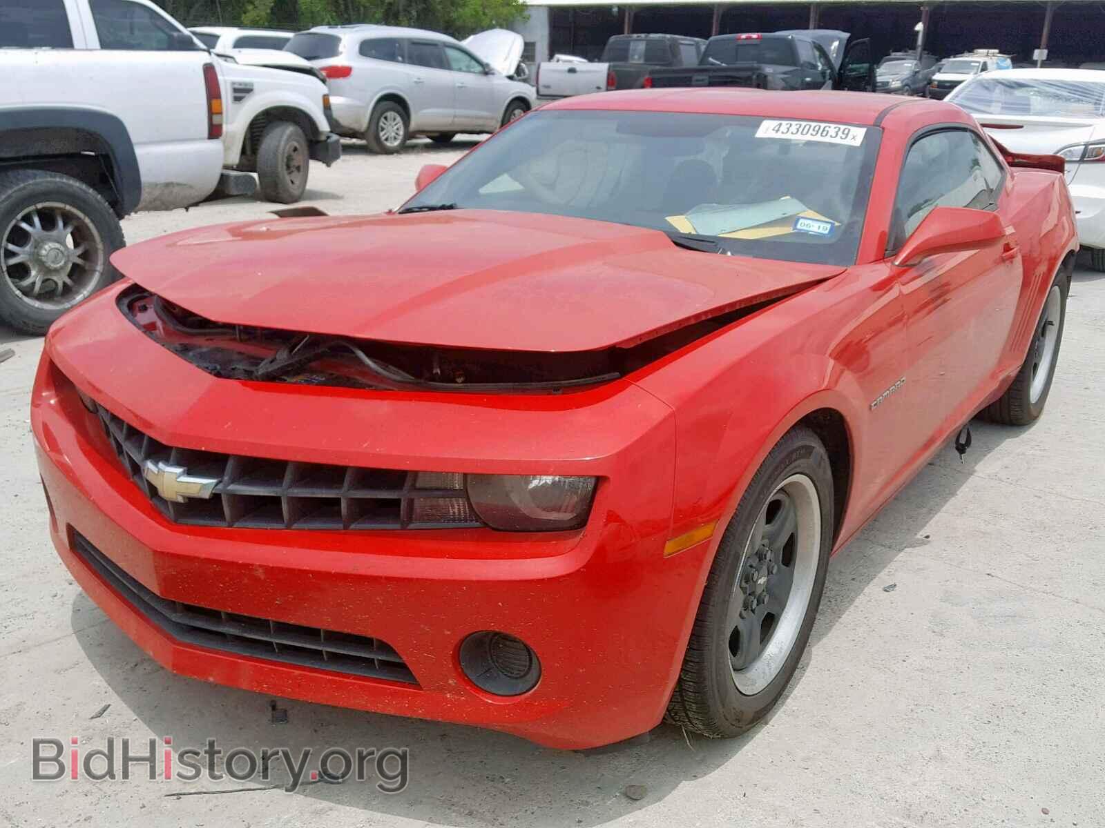 2013 CHEVROLET CAMARO - VIN: 2G1FE1E31D9209708 - Photo 2
