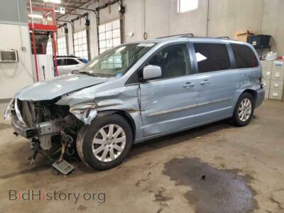 2013 Chrysler MINIVAN Town & COU, синий — VIN 2C4RC1BG7DR801972, Copart