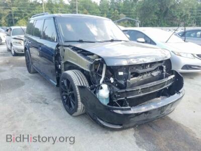2018 Ford FLEX Flex SEL, черный — VIN 2FMGK5C86JBA04816, Copart