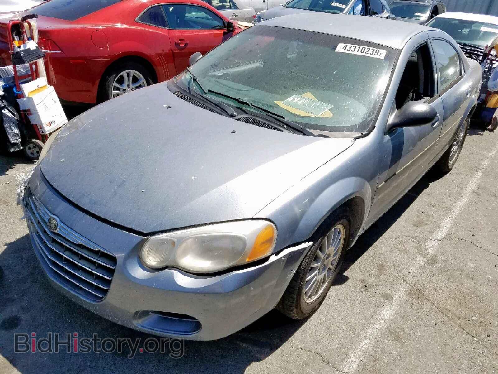 2006 CHRYSLER SEBRING - VIN: 1C3EL46X16N273487 - Фото 2